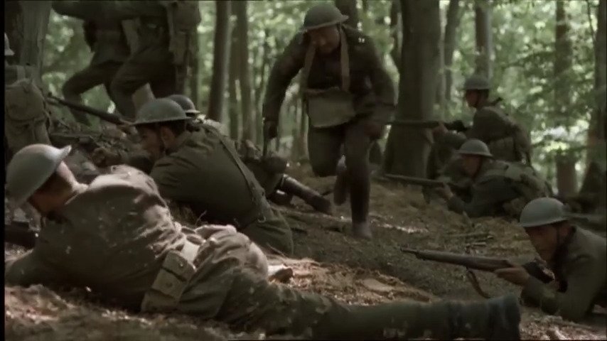 Phil McKee در صحنه فیلم سینمایی The Lost Battalion