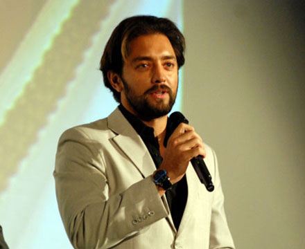 بهرام رادان در اکران افتتاحیه فیلم سینمایی راه آبی ابریشم