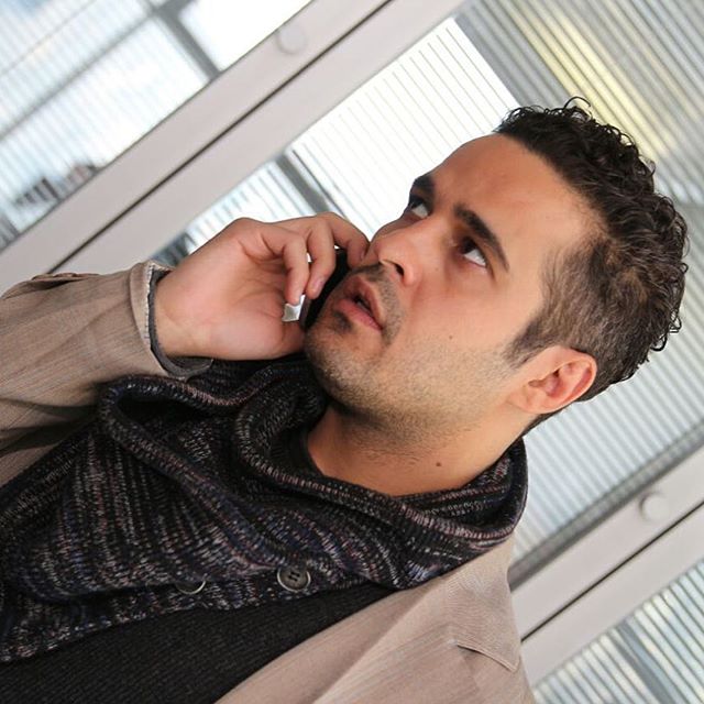 تصویری شخصی از مجتبی پیرزاده، بازیگر سینما و تلویزیون