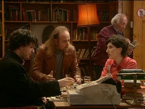  سریال تلویزیونی Black Books با حضور Dylan Moran، Bill Bailey و Tamsin Greig