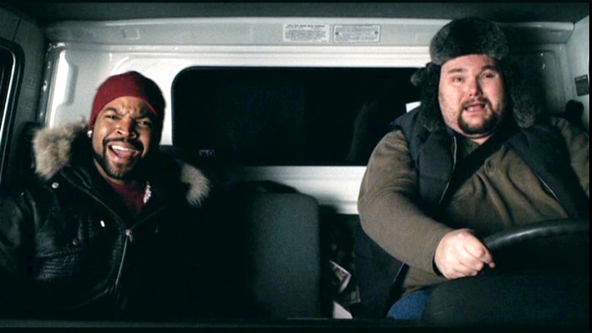 C. Ernst Harth در صحنه فیلم سینمایی Are We There Yet? به همراه Ice Cube