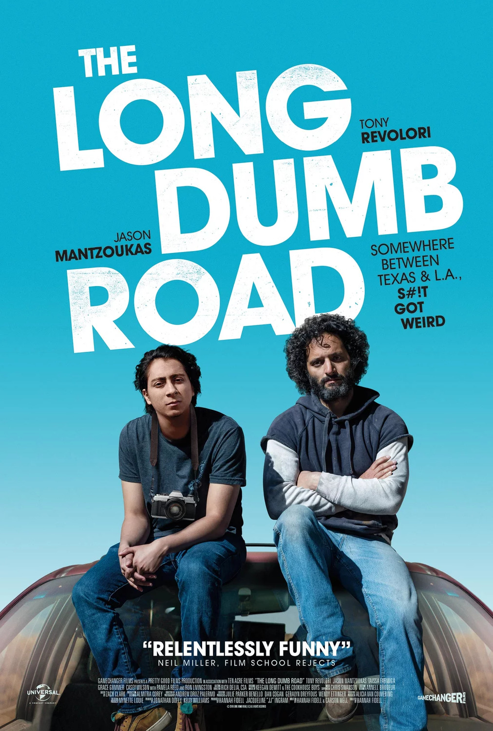 Tony Revolori در صحنه فیلم سینمایی The Long Dumb Road به همراه Jason Mantzoukas