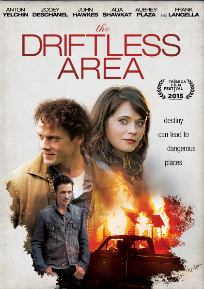 عالیه شوکت در صحنه فیلم سینمایی The Driftless Area به همراه زویی دشانل، آبری پلازا و آنتون یلچین