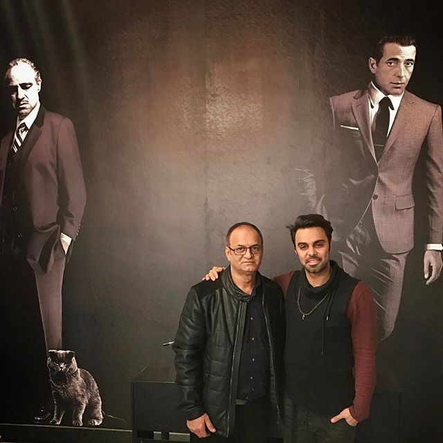 تصویری شخصی از مهدی ماهانی، بازیگر سینما و تلویزیون