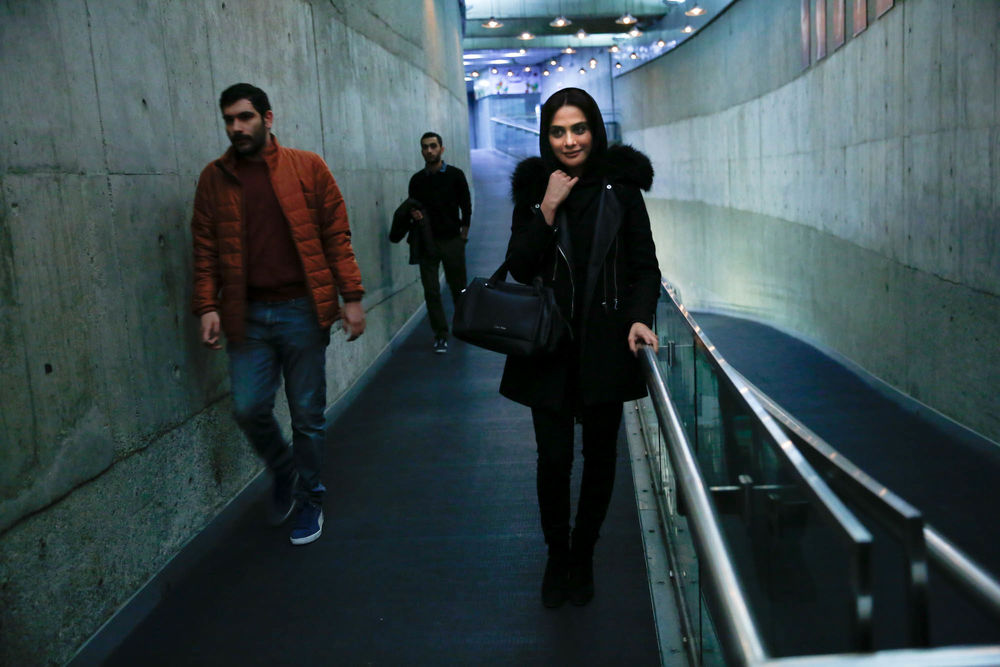 مارال فرجاد در اکران افتتاحیه فیلم سینمایی آپاندیس