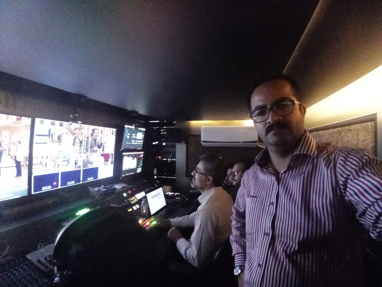 تصویری شخصی از مرتضی افضلی، مدیر تولید و کارگردان سینما و تلویزیون