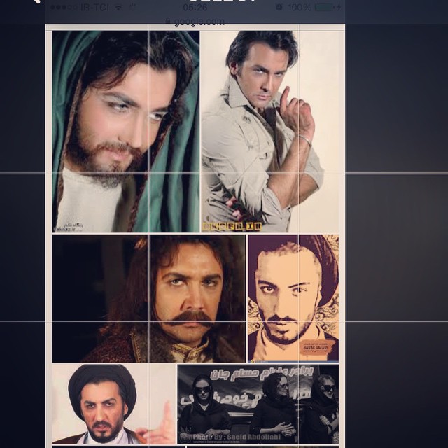 تصویری شخصی از سیدحسام نواب‌صفوی، بازیگر سینما و تلویزیون