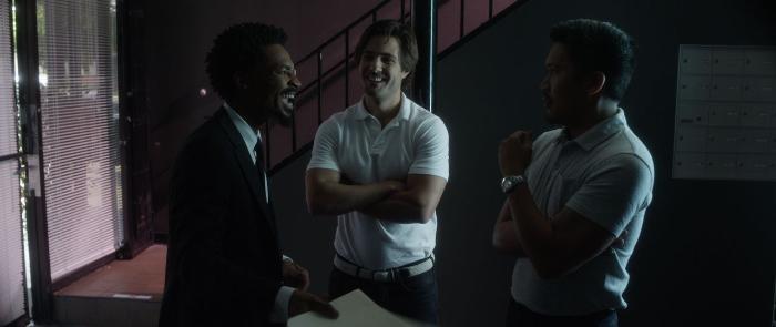 Eddie Steeples در صحنه فیلم سینمایی Limelight به همراه Dante Basco و Paul Vandervort