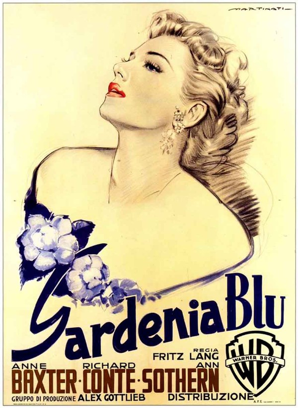 فیلم سینمایی The Blue Gardenia با حضور Anne Baxter