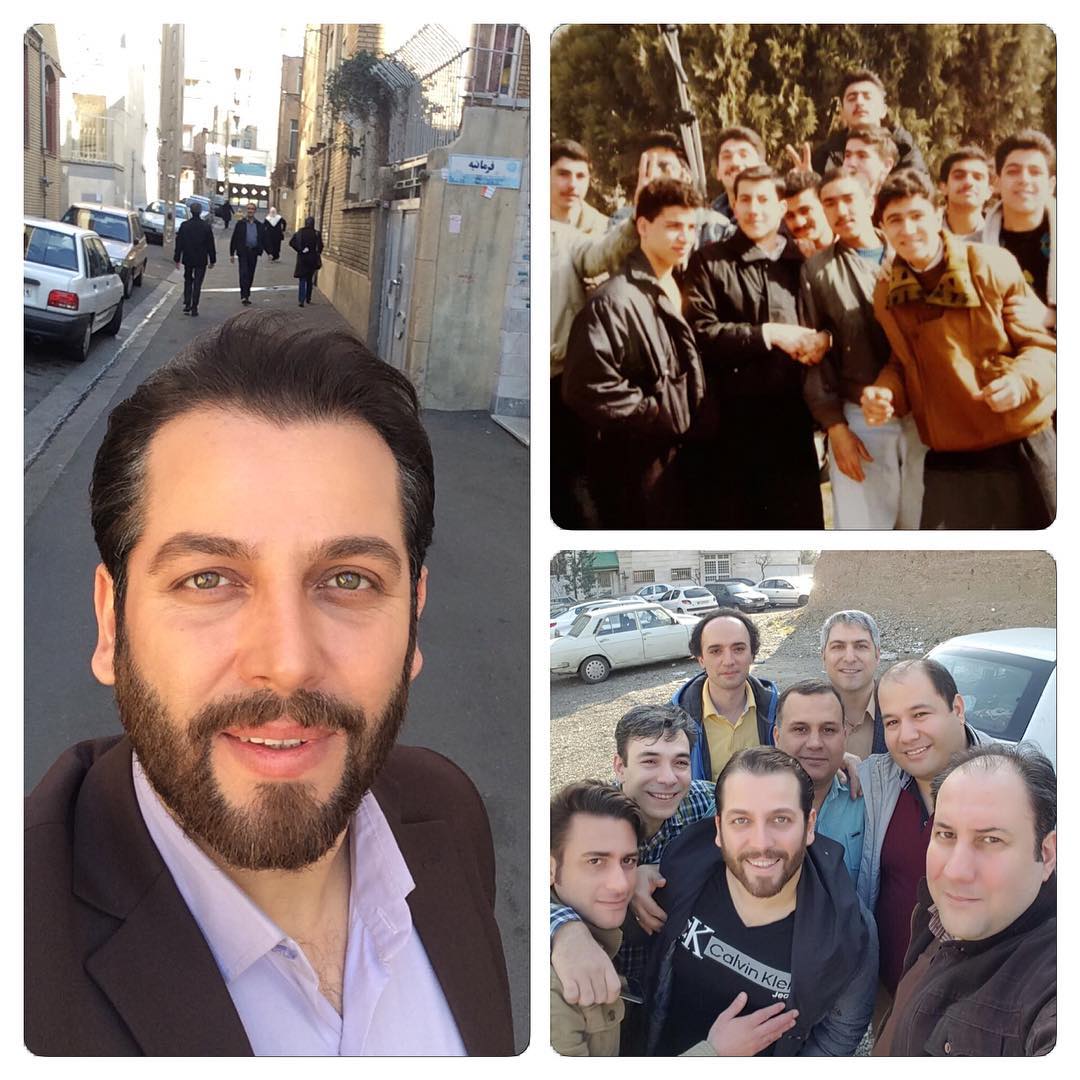 تصویری شخصی از امیررضا دلاوری، بازیگر و خواننده تیتراژ سینما و تلویزیون