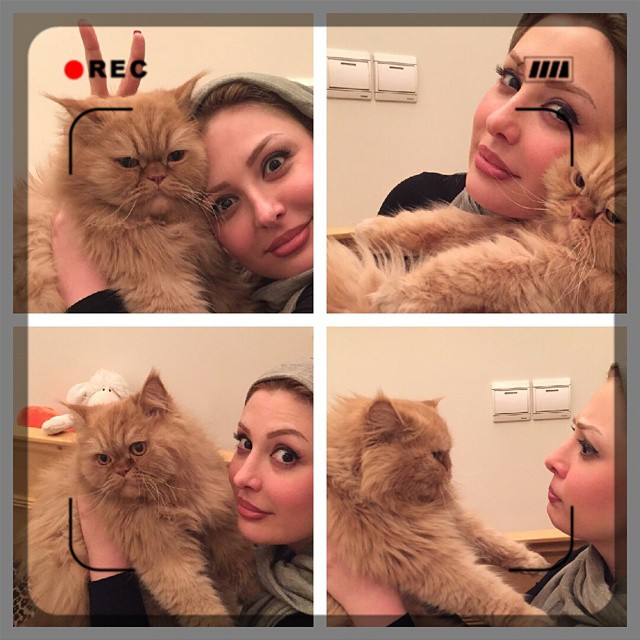 تصویری شخصی از نیوشا ضیغمی، بازیگر سینما و تلویزیون