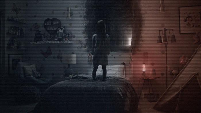 Ivy George در صحنه فیلم سینمایی Paranormal Activity: The Ghost Dimension