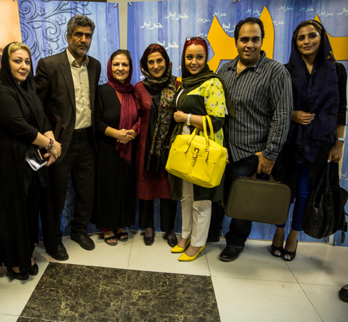 اکران افتتاحیه فیلم سینمایی حریر به کارگردانی فریال بهزاد