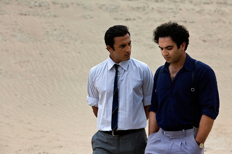 همایون غنی‌زاده در صحنه فیلم سینمایی اژدها وارد می‌شود! به همراه احسان گودرزی