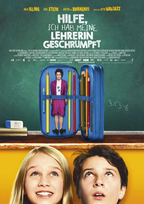 Lina Hüesker در صحنه فیلم سینمایی Help, I Shrunk My Teacher به همراه Anja Kling و Oskar Keymer