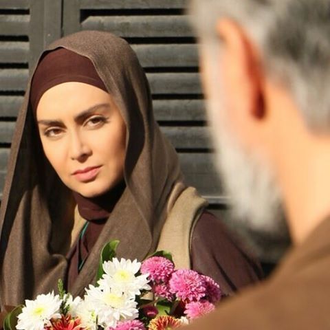 مریم خدارحمی در پشت صحنه سریال تلویزیونی دوردست‌ها