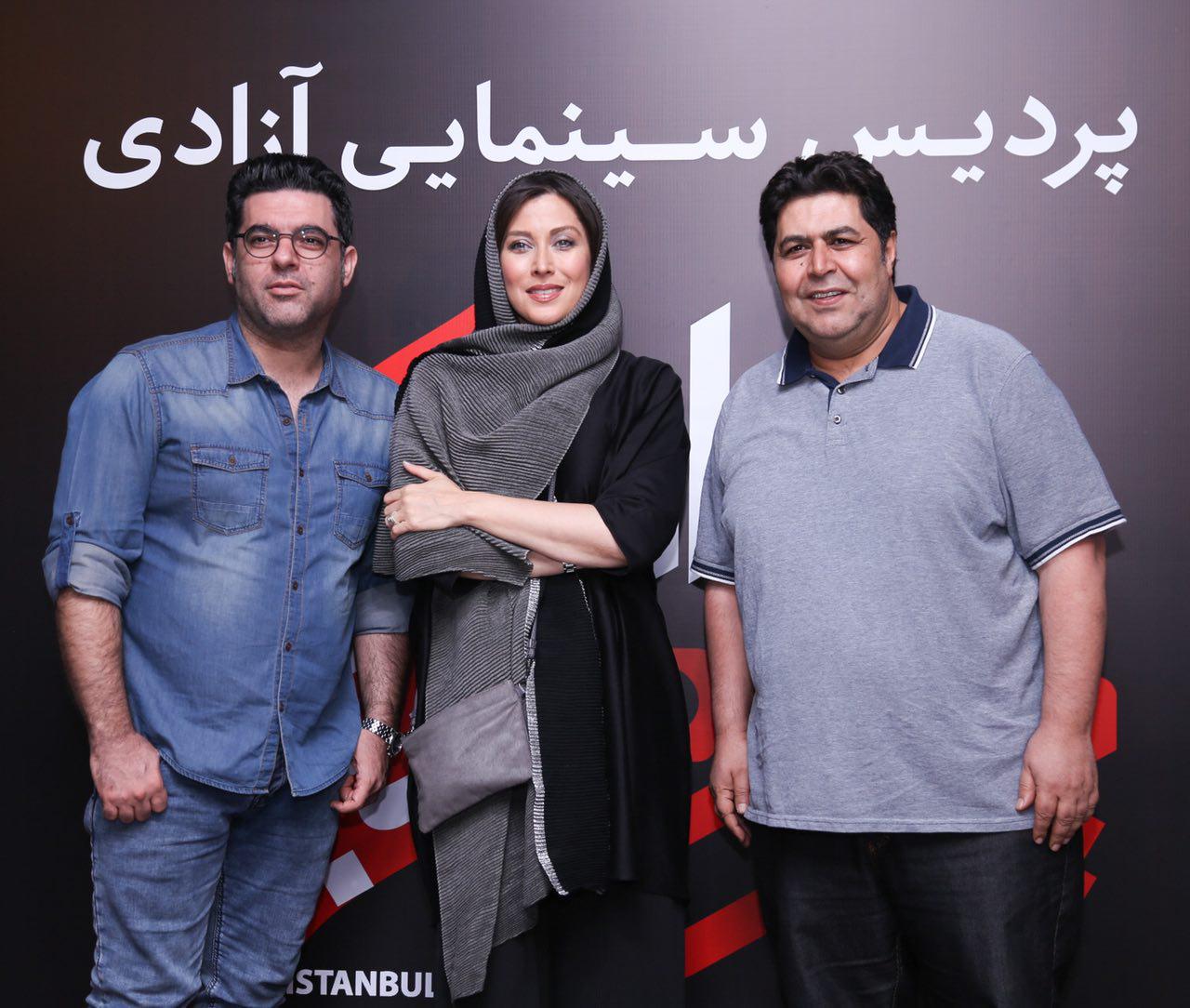 مصطفی کیایی در جشنواره فیلم سینمایی چهارراه استانبول به همراه فرهاد اصلانی و مهتاب کرامتی
