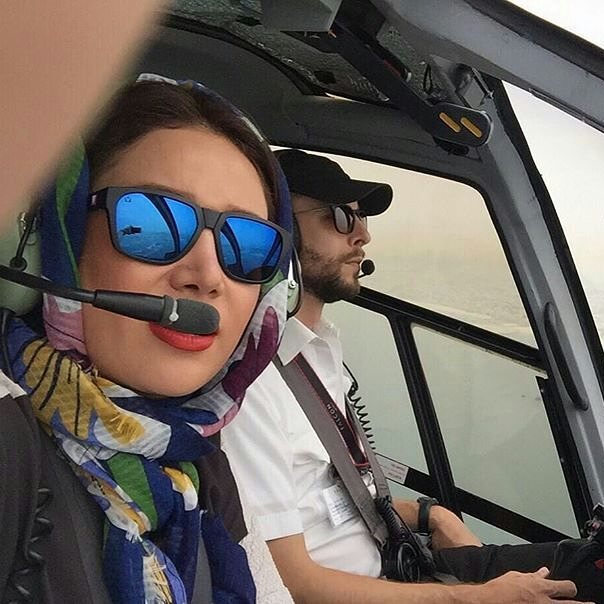 تصویری شخصی از بهاره افشاری، بازیگر و تهیه کننده سینما و تلویزیون