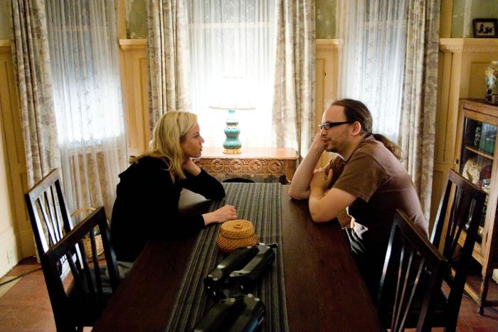 Christian Alvart در صحنه فیلم سینمایی پرونده ۳۹ به همراه رنی زِلوِگِر