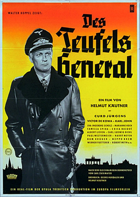 Curd Jürgens در صحنه فیلم سینمایی The Devil's General