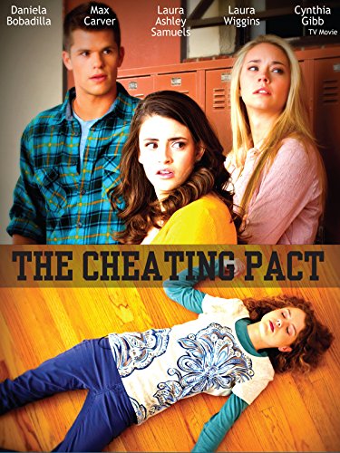 لورا ویگینز در صحنه فیلم سینمایی The Cheating Pact به همراه Max Carver، Laura Ashley Samuels و Daniela Bobadilla