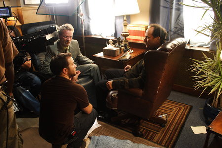 Charles Adelman در صحنه فیلم سینمایی 2:13 به همراه Mark Thompson و کوین پولاک