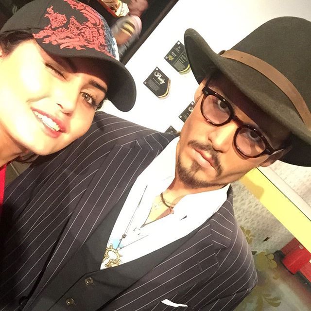 تصویری شخصی از الناز شاکردوست، بازیگر و طراح لباس سینما و تلویزیون