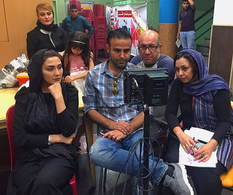 پشت صحنه سریال تلویزیونی نفس شیرین به کارگردانی سیامک خواجه‌وند