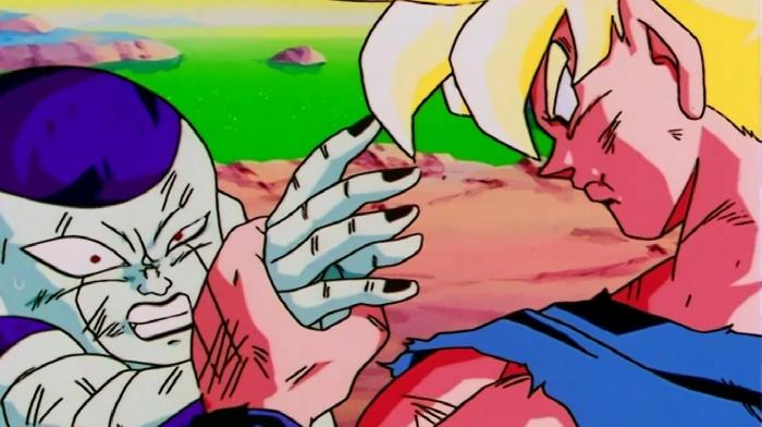 Kirby Morrow در صحنه سریال تلویزیونی توپ اژدها به همراه Ryûsei Nakao، Peter Kelamis، Sean Schemmel و Ian James Corlett