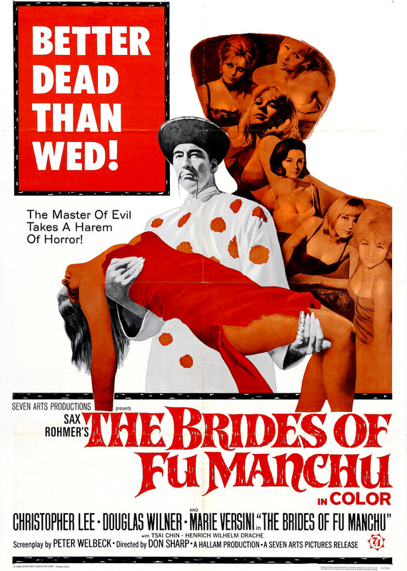  فیلم سینمایی The Brides of Fu Manchu به کارگردانی Don Sharp