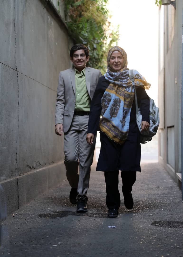 سیما تیرانداز در صحنه سریال تلویزیونی بچه مهندس 2