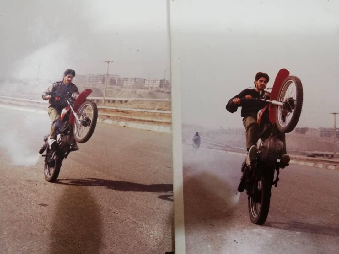 تصویری از علی ذاکری، بازیگر سینما و تلویزیون در پشت صحنه یکی از آثارش