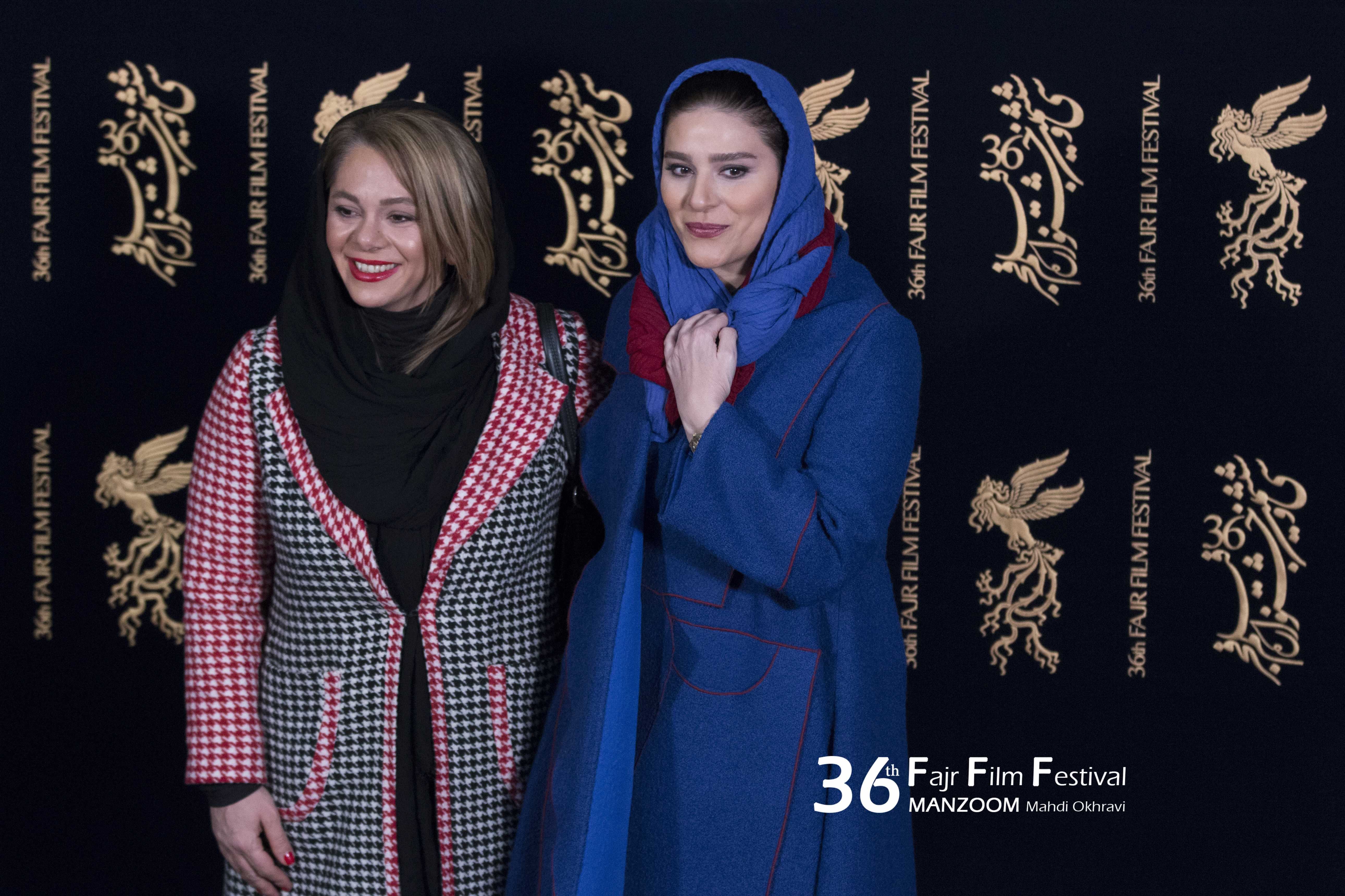 سحر دولتشاهی در جشنواره فیلم سینمایی امیر به همراه مستانه مهاجر