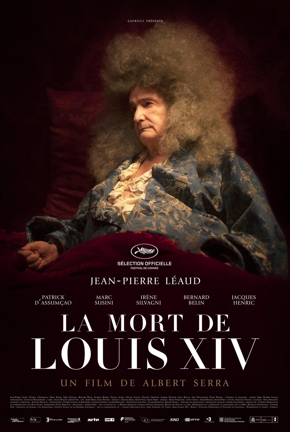 Jean-Pierre Léaud در صحنه فیلم سینمایی The Death of Louis XIV