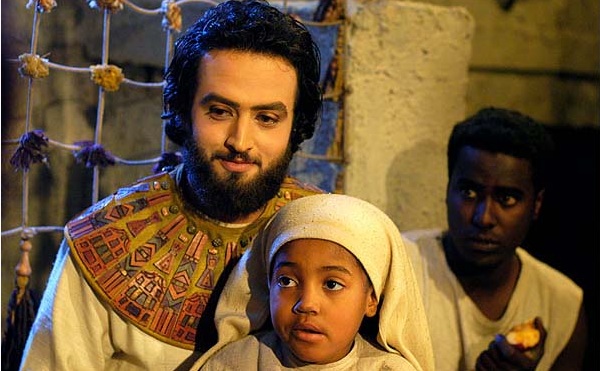 مصطفی زمانی در صحنه سریال تلویزیونی یوسف پیامبر