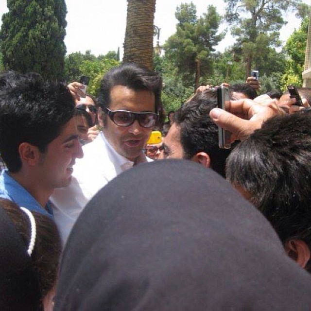 تصویری شخصی از سیدحسام نواب‌صفوی، بازیگر سینما و تلویزیون