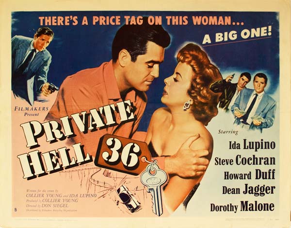  فیلم سینمایی Private Hell 36 با حضور هاوارد داف، Ida Lupino و Steve Cochran