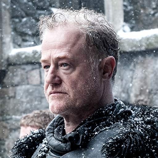 Owen Teale در صحنه سریال تلویزیونی بازی تاج و تخت