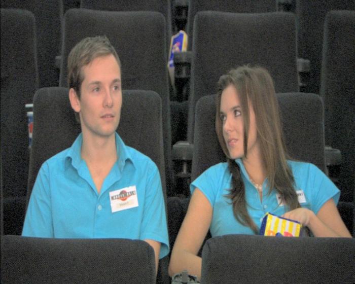 Jack Ryder در صحنه فیلم سینمایی Popcorn به همراه Jodi Albert