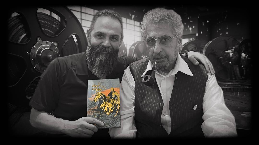 تصویری از مهدی حاجی یوسف، دستیار صداگذار و تدوینگر سینما و تلویزیون در پشت صحنه یکی از آثارش