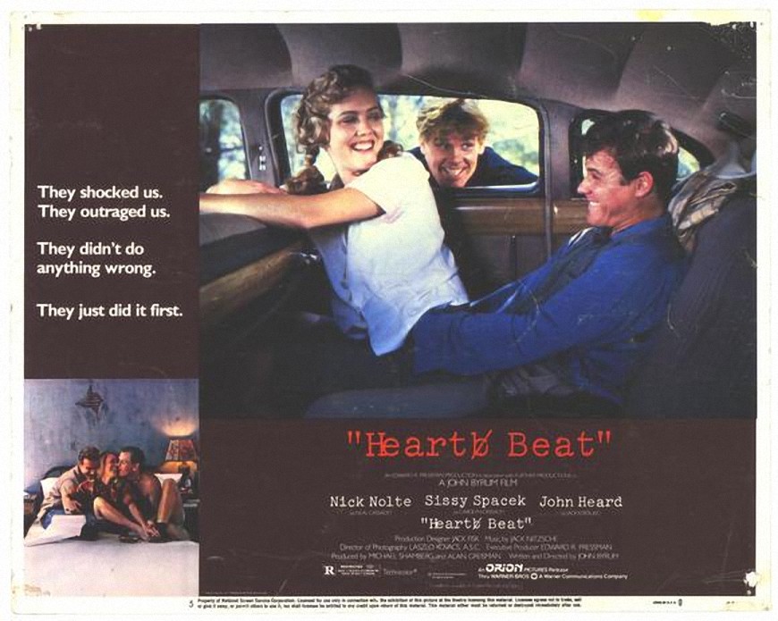 نیک نولتی در صحنه فیلم سینمایی Heart Beat به همراه Ann Dusenberry