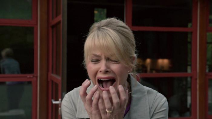 Sharisse Baker-Bernard در صحنه سریال تلویزیونی جیغ