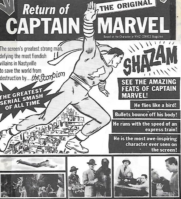 Frank Coghlan Jr. در صحنه فیلم سینمایی Adventures of Captain Marvel به همراه Tom Tyler