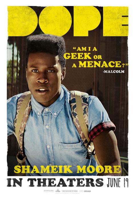 Shameik Moore در صحنه فیلم سینمایی مواد