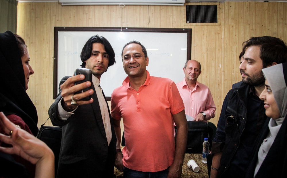 نشست خبری برنامه تلویزیونی خندوانه به کارگردانی رامبد جوان