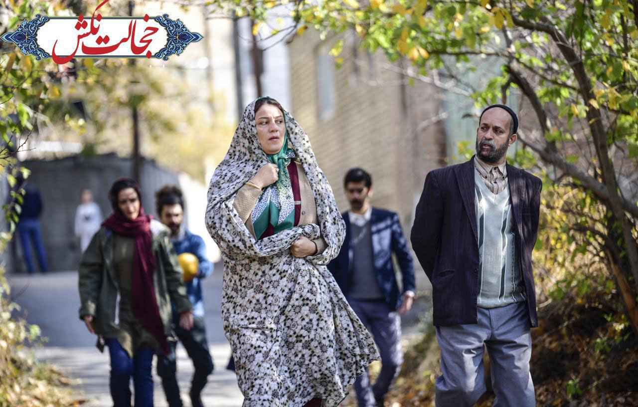شبنم مقدمی در صحنه فیلم سینمایی خجالت نکش به همراه احمد مهران‌فر
