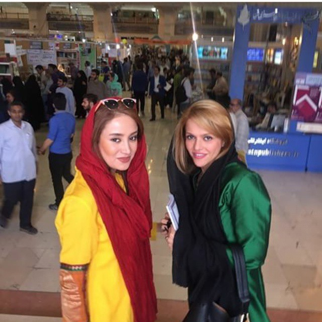 تصویری شخصی از بهاره افشاری، بازیگر و تهیه کننده سینما و تلویزیون