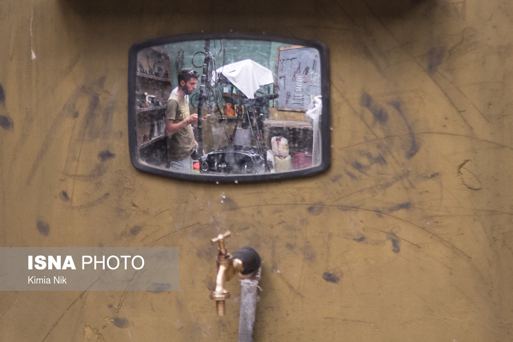 پشت صحنه سریال تلویزیونی دلدادگان به کارگردانی منوچهر هادی