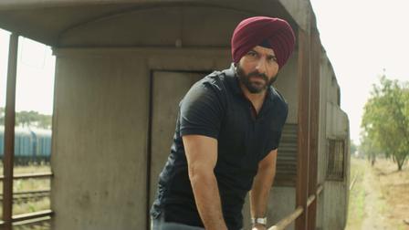 Saif Ali Khan در صحنه سریال تلویزیونی Sacred Games