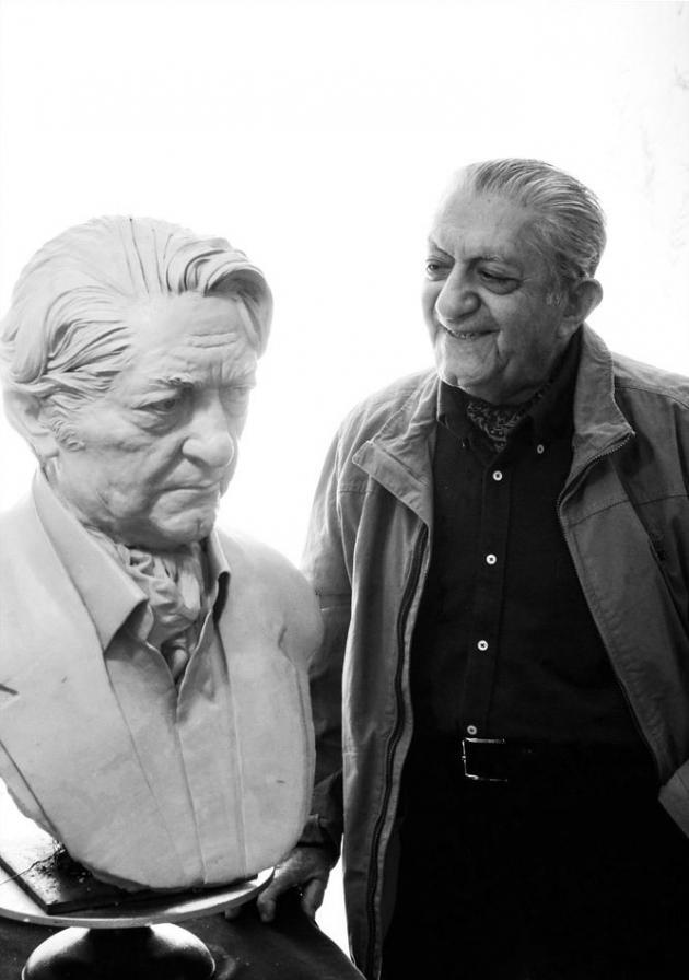 تصویری شخصی از عزت‌الله انتظامی، بازیگر و نویسنده سینما و تلویزیون